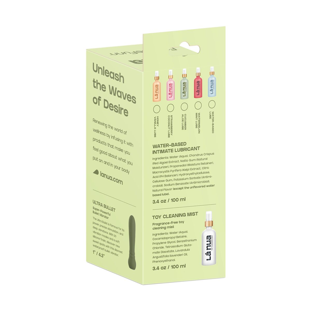 Travel Relaxation Kit Lá Nua WATERMELON MINT BUNDLE 100 ml-3