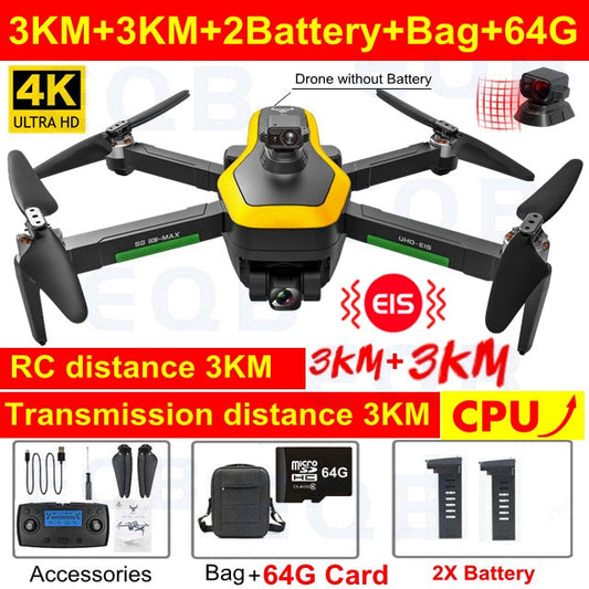 Professional 4K Camera Obstacle Quadcopter 5G FPV Professional Drones-20