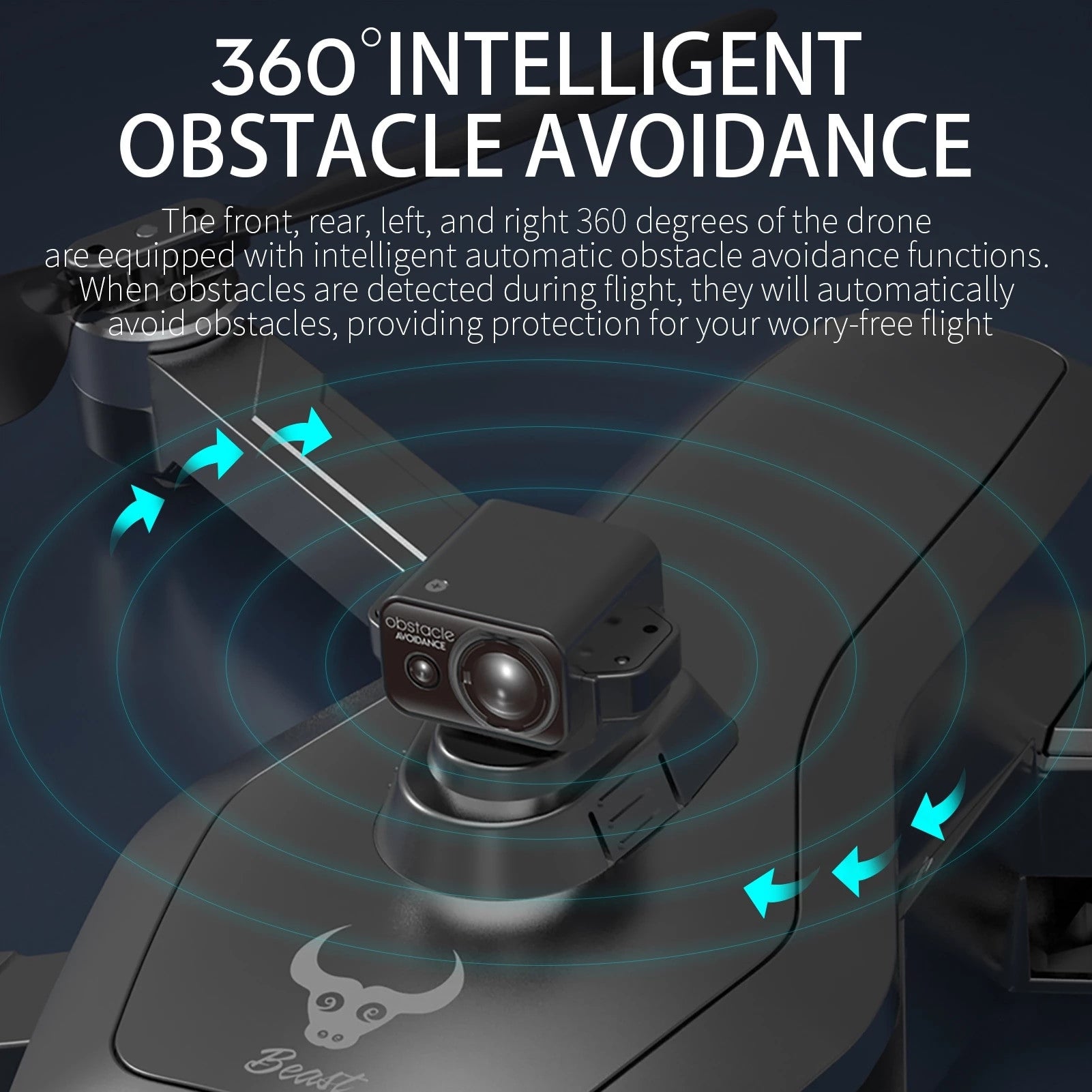 Professional 4K Camera Obstacle Quadcopter 5G FPV Professional Drones-5