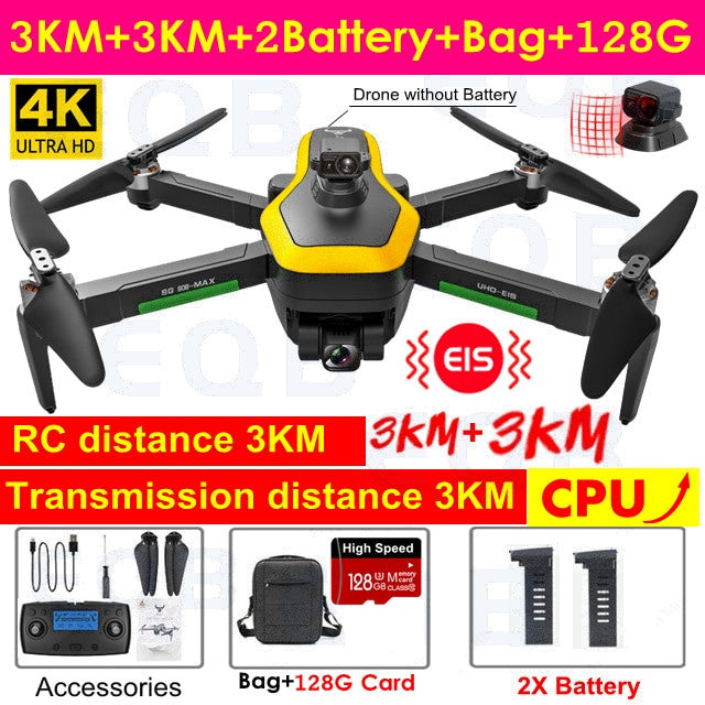 Professional 4K Camera Obstacle Quadcopter 5G FPV Professional Drones-23